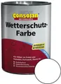 Produktbild: Profi Consolan Wetterschutz-Farbe Weiß 2,5 L Nr. 201 NEU & OVP