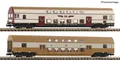 Produktbild: Spur N Fleischmann 6260074 - 2-tlg. Set 1: Doppelstockwagen, DR Neu OVP