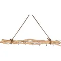 Produktbild: Dekozweige Weide braun 8 Haken Fensterdeko Hängezweige 80 cm