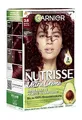 Produktbild: Garnier Nutrisse Dauerhafte Pflege-Haarfarbe mit nährenden Fruchtölen, Coloration mit 8 Wochen Halt, Ultra Crème Tönung, 36 Dunkle Kirsche