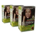 Produktbild: 3 x Garnier Nutrisse Cremehaarfarbe 36 Dunkle Kirsche