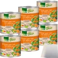 Produktbild: Edeka Bio Erbsen mit Möhrchen zart und natursüß 6er Pack 6x400g Dose usy Block