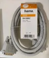 Produktbild: Hama Video DVI-Kabel PC-Kabel 1,5m Stecker-Stecker schraubbar grau