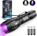 Produktbild: MOWETOO Taschenlampe UV Lampe 2 in 1 Schwarzlicht 395nm für Urin, Banknoten | 4