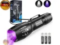 Produktbild: MOWETOO Taschenlampe, UV Lampe 2 in 1 Schwarzlichtlampe, 395nm Ultraviolette 4