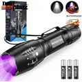 Produktbild: Taschenlampe UV 2 in 1 Schwarzlicht 395nm 4 Modi 40W wasserdicht für Urin