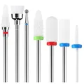Produktbild: 7 Pcs Nagelfräser Aufsätze Fräser für Gelnägel Nagelfräse Bits Nagelhaut Nage...