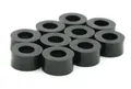 Produktbild: Design61 10x Distanzstücke Distanzhülsen Unterlegscheiben L 4 mm x Ø 10/5 mm M5 Rund HD-Polyethylen