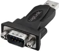 Produktbild: LogiLink USB 2.0 - RS232 Adapter mit Verlängerungskabel