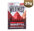 Produktbild: Wild West Wagyu Beef Jerky 25g Tüte Premium Rind Trockenfleisch (119,60 EUR/kg)