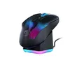 Produktbild: Roccat Kone XP Air – kabellose Gaming-Maus mit optischem Sensor mit 19.000 DPI, AIMO RGB-Beleuchtung, 4D-Mausrad, schwarz