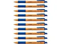 Produktbild: STABILO® Kugelschreiber pointball, Druckmechanik, dokumentenecht, Strichstärke 0,5 mm, 10 Stk., blau