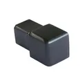Produktbild: Dalsys Endstück für Fliesenschiene 10mm Quadratprofil Edelstahl Schwarz gebürstet, Fliesenprofil