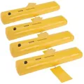 Produktbild: VEVOR Überschwemmungstasche, 732 × 50,8 × 30,5 cm, Wiederverwendbare PVC-Wasserumleitungsschläuche, Leicht mit hervorragender wasserdichter Wir... - Gelb