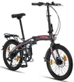 Produktbild: Licorne Bike Klapprad Licorne Bike Phoenix 2D, 20 Zoll Aluminium-Faltrad-Klapprad