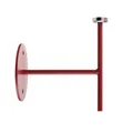Produktbild: Wandhalter für Magnetleuchte MIRAM, B/H: 8,5cm/9,6cm, rot