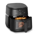Produktbild: Philips Airfryer 2000 Serie – Heißluftfritteuse mit 13 Zubereitungsmöglichkeiten, 6,2 l, mit Kochfenster, RapidAir-Technologie, Braten mit bis zu 90% weniger Fett, leicht zu reinigen (NA230/00)