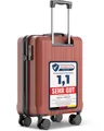 Produktbild: Wertes Handgepäck Koffer 55x40x20cm - 36L - TSA Schloss - Kabinenkoffer mit Dopperollen, Reisekoffer, Handgepäck Trolley