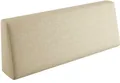 Produktbild: sunnypillow Rückenkissen Palettenkissen mit abnehmbarem Bezug Rückenkissen 120x40x20/10cm, Cremefarben