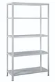 Produktbild: SCHULTE Regalwelt Steckregal, 65 kg Tragkraft, 190x100x40 cm (HxBxT), weiß