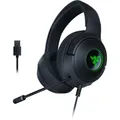 Produktbild: Razer Kraken V3 X USB - Kabelgebundenes USB-Gaming-Headset (Ultra leicht mit 285g, Triforce 40mm Treiber, HyperClear Kardioiden-Mikrofon, 7.1 Surround Sound, Chroma RGB) Schwarz