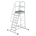 Produktbild: Munk Plattformleiter mit Rollen 8 Stufen (Plattformleiter, 390 cm) (303108)