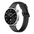Produktbild: XIAOMI Watch S4 41mm Smartwatch – Edelstahlgehäuse, Ultraleicht, 150+ Sportmodi, präzise Menstruationszyklus-Vorhersage, Sicherheits-Notruffunktion, Fluorkautschuk-Armband Schwarz