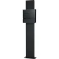 Produktbild: ML-Design Standbriefkasten Anthrazit 37x11x36,5cm mit Zeitungsfach Standfuß