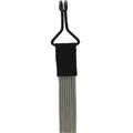 Produktbild: Spanngummi Mit Haken, Flach, Elastisch, 100 Cm, Grau