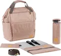 Produktbild: LÄSSIG Wickelrucksack Glam, Goldie, Backpack Rose, PETA-approved vegan