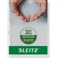 Produktbild: Leitz Premium Prospekthüllen DIN A4 Genarbt Transparent 130 Mikron PP (Polypropylen) Öffnung oben und links 4 Löcher 4780 100 Stück
