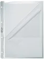 Produktbild: LEITZ Prospekthülle A4 PP genarbt 0,13 mm Lochseite Inhalt: 100 Stück