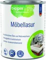 Produktbild: Biopin Möbellasur 375 ml kalkweiß  Holzlasur