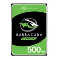 Produktbild: Seagate Barracuda 500GB interne Festplatte, 2.5 Zoll, 5400 U/Min, 128 MB Cache, SATA 6GB/s, silber, Modellnr.: ST500LM030