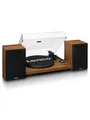 Produktbild: Lenco LS-480WD - Record player with built-in amplifier and Bluetooth plus 2 external speakers - Wood - Plattenspieler