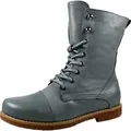 Produktbild: Andrea Conti Damen Stiefelette Leder Schnürboot 0348760, Größe:40 EU, Farbe:Grau - Grau - 40