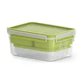Produktbild: TEFAL N1071610 Clip & Go/Masterseal To Go XL Lunchbox Grün 1,6 L Frei Von BPA Hält das Essen Frisch 100% ELECKER SICHER Mikro- & maschinensicher