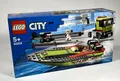Produktbild: LEGO® City 60254 Rennboot-Transporter - sehr selten- 238 Teile EOL-NEU/OVP