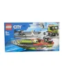 Produktbild: Lego City 60254 | Rennboot-Transporter Boot | NEU & OVP