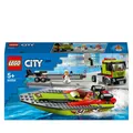 Produktbild: LEGO City 60254 Rennboot Transporter - NEU OVP