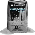 Produktbild: 25 kg Glasperlen Strahlmittel 40-70 µm Sandstrahlen Strahlgut Glasstrahlen