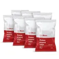 Produktbild: GymBeam Protein Chips - Knuspriger Snack mit hohem Proteingehalt, kalorienarm, glutenfrei, aus Reis- und Kichererbsenmehl, pflanzliches Eiweiß, Ballaststoffquelle (7 x 40 g, Paprika)
