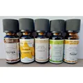 Produktbild: 5er Set pajoma Duft-Öl Honigkuchen Lemongras Champagne Schokolade Honig = 40ml