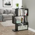 Produktbild: Raumteiler Levio, Schwarz, 70 X 97.4 Cm Vicco