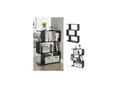 Produktbild: VICCO Raumteiler LEVIO Regal Bücherregal Standregal Hochregal Wandregal Schwarz