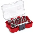 Produktbild: Einhell Bitset XS-Case, 118683, 21-teilig, Schlitz, Kreuz, Torx, Steckschlüssel