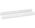 Produktbild: Schubladenschiene Kunststoff 268 mm weiß 2 Stück