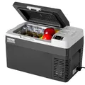 Produktbild: VEVOR Tragbarer Autokühlschrank, 12 V Auto Kühlbox, 25 L Einzelzonen-Tragbarer Gefrierschrank, -20 bis 20 ℃ Einstellbare Temperatur, Kompressorkühler für Outdoor, Camping, Wohnmobil, Auto