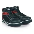 Produktbild: RUNNEX® S3-Sicherheitsschnürstiefel SportStar schwarz/rot 5343_44 Gr.44