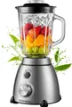 Produktbild: Steinborg Edelstahl Glas Standmixer | 1,5 Liter Glaskrug | 2 Stufen+Pulsfunktion | 600 W | Blender | Mixer